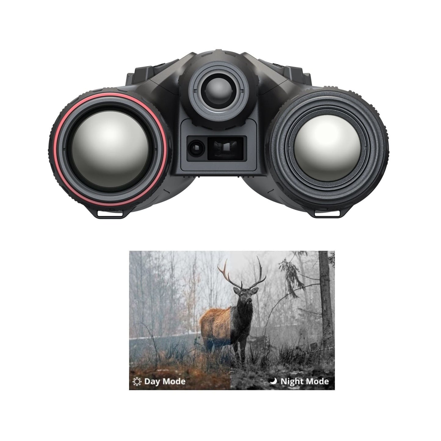 Habrok HE25L (N) 4K Binokular - Wärmebildkamera + Nachtsichtgerät + Fernglas - BoarBrothers