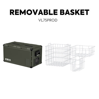 ICECO VL75PROD Kompressor-Kühlbox Dual-Zone