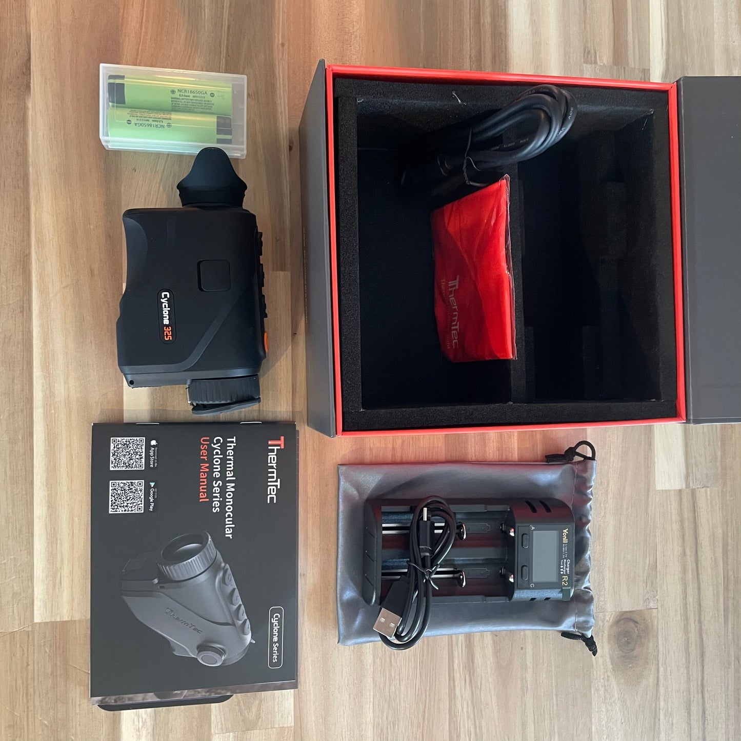 Thermtec Cyclone 325 Wärmebildgerät - Retourgerät - BoarBrothers