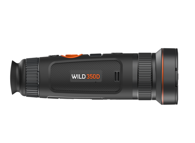 ThermTec WILD 350D Wärmebildkamera - Dual Zoom - 25mm/50mm Linse Einhand-Fokussierung