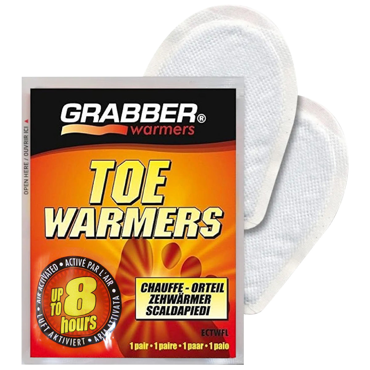 Grabber Zehenwärmer - 2 Stück