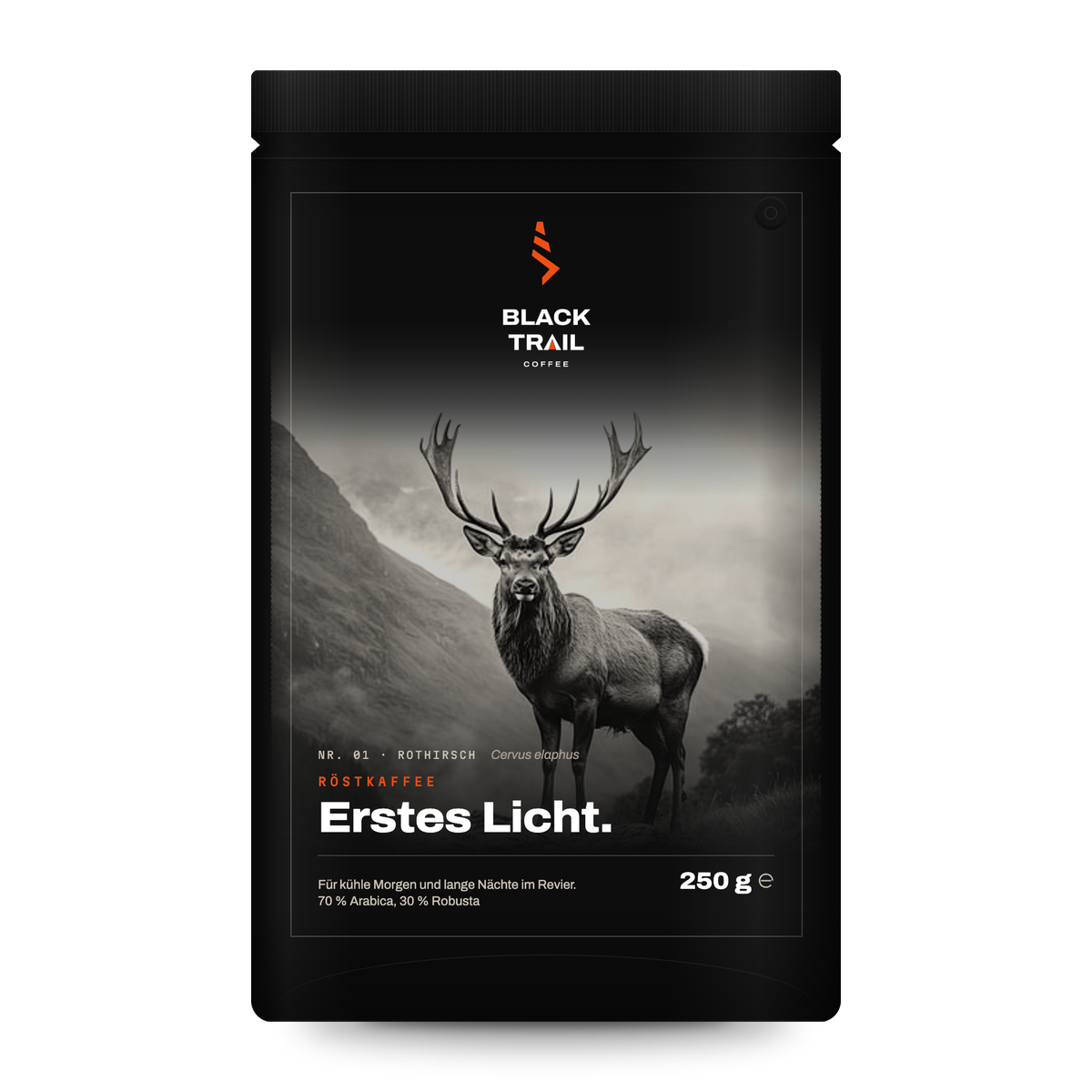 BLACKTRAIL Nr. 01 Erstes Licht – Jagdkaffee, ganze Bohne