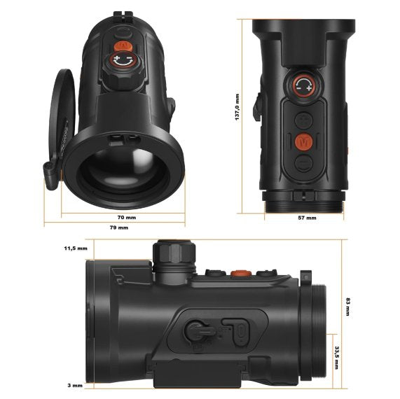 ThermTec Hunt 635 L Pro Wärmebild-Vorsatzgerät