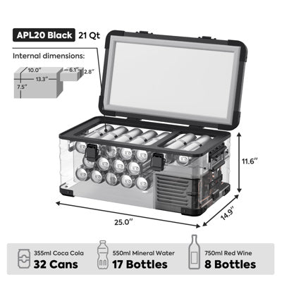 ICECO APL20 Kompressor-Kühlbox Single-Zone