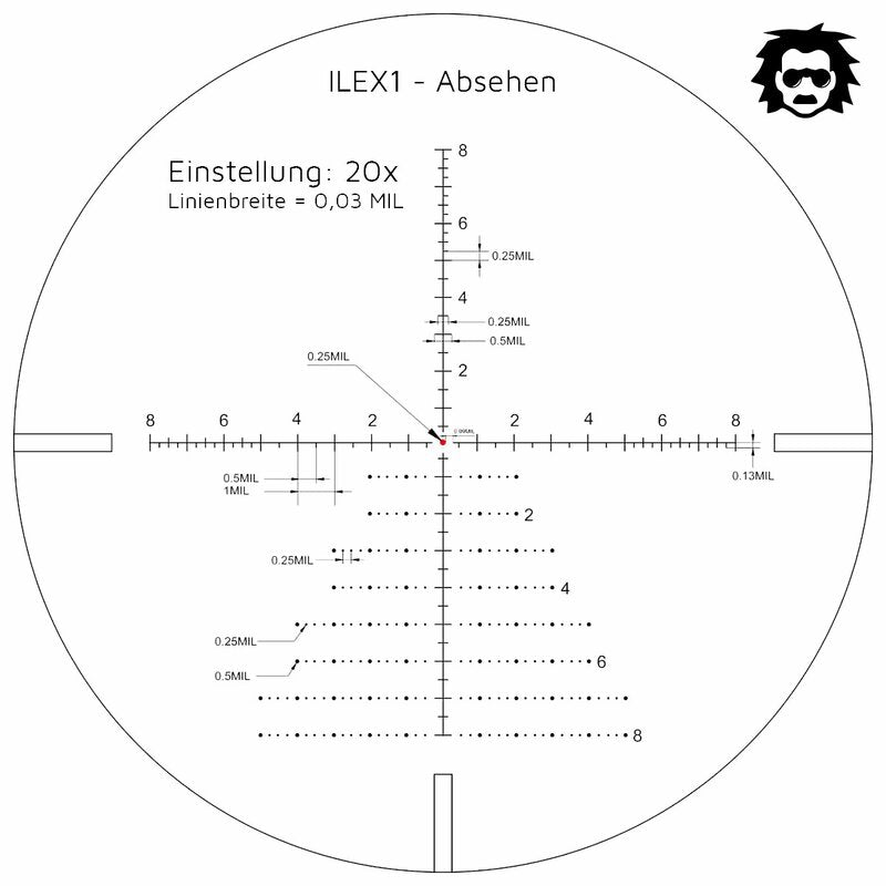 Professor Optiken Müritz - 3-18x50 HD FFP, 34mm Tubus, ILEX 1 Absehen - BoarBrothers